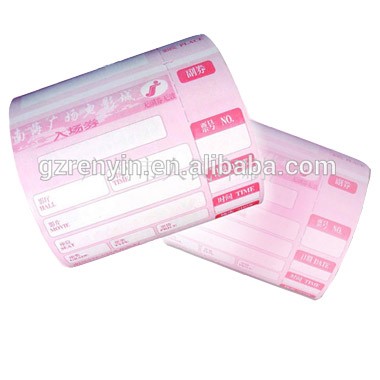 UV rotary press printing ticket manufactory