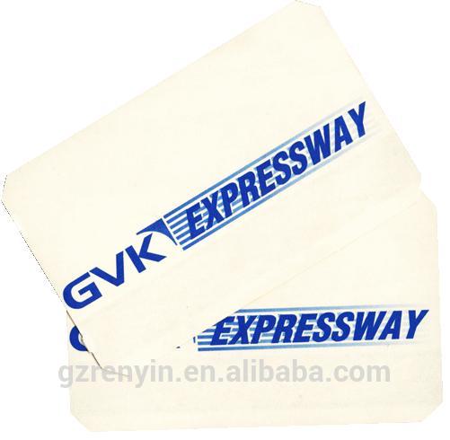 High-quality Paper Magnetic parking card with stripe, parking card